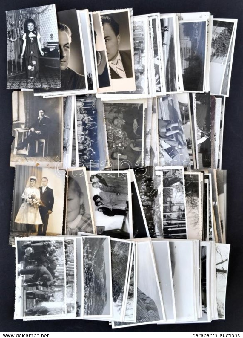Cca 1930-1980 Vegyes Fotó Tétel: Portrék, Családi életképek, Utazások, Városok (budai Vár, Isztambul, Stb.), Stb., Egy R - Sonstige & Ohne Zuordnung