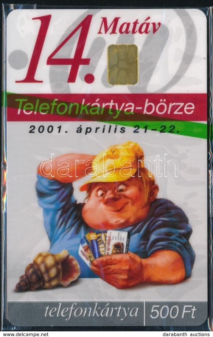 2001 MATÁV 14. Telefonkártya-börze Használatlan Telefonkártya, Eredeti Csomagolásában - Unclassified