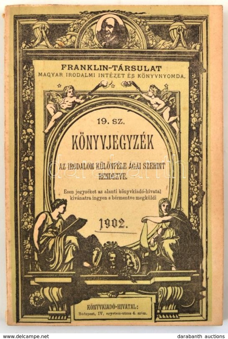 1902 Franklin Társulat Könyvjegyzéke 130p. - Unclassified