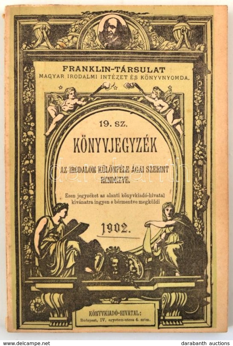 1902 Franklin Társulat Könyvjegyzéke 130p. - Ohne Zuordnung