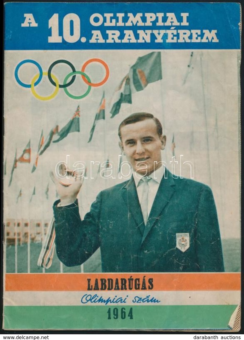 1964 A 10. Olimpiai Aranyérem - Labdarúgás, 34p - Sin Clasificación