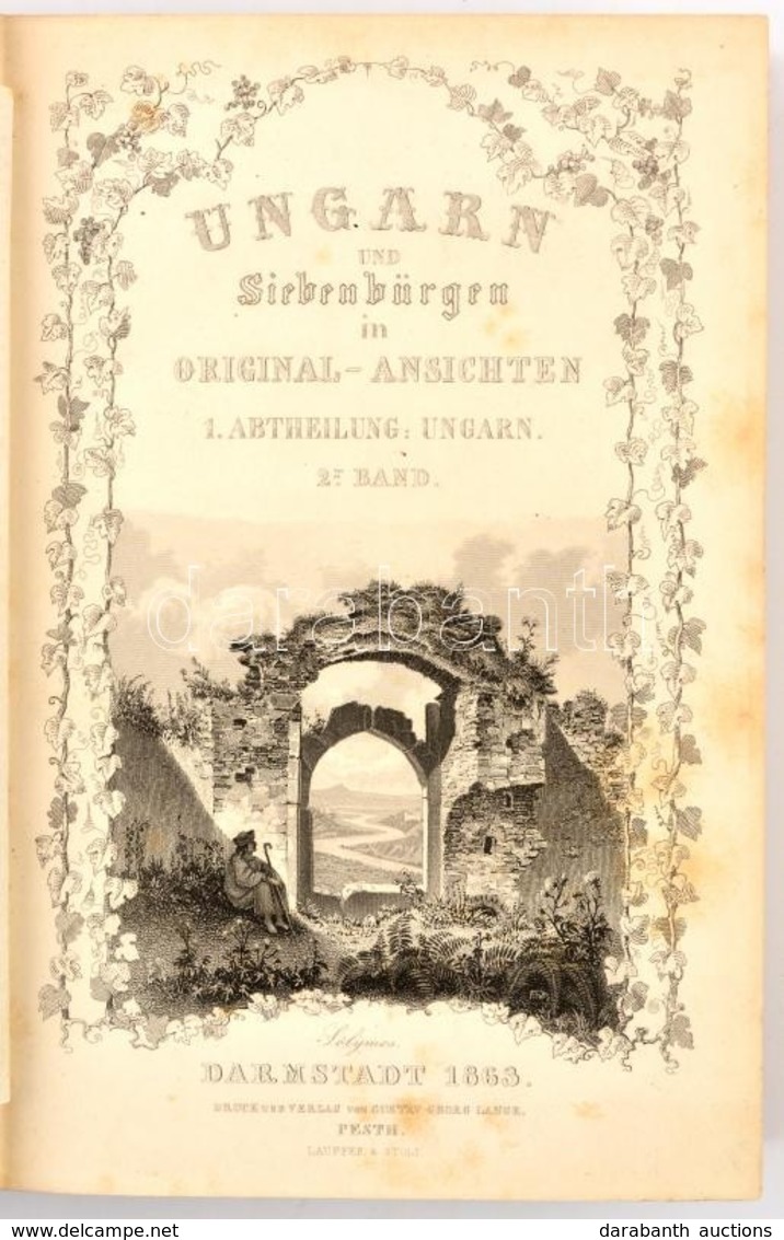 Hunfalvy, (János) Johann (1820-1888) - Rohbock, Ludwig (1824-1893): Ungarn Und Siebenbürgen In Malerischen Original-Ansi - Unclassified