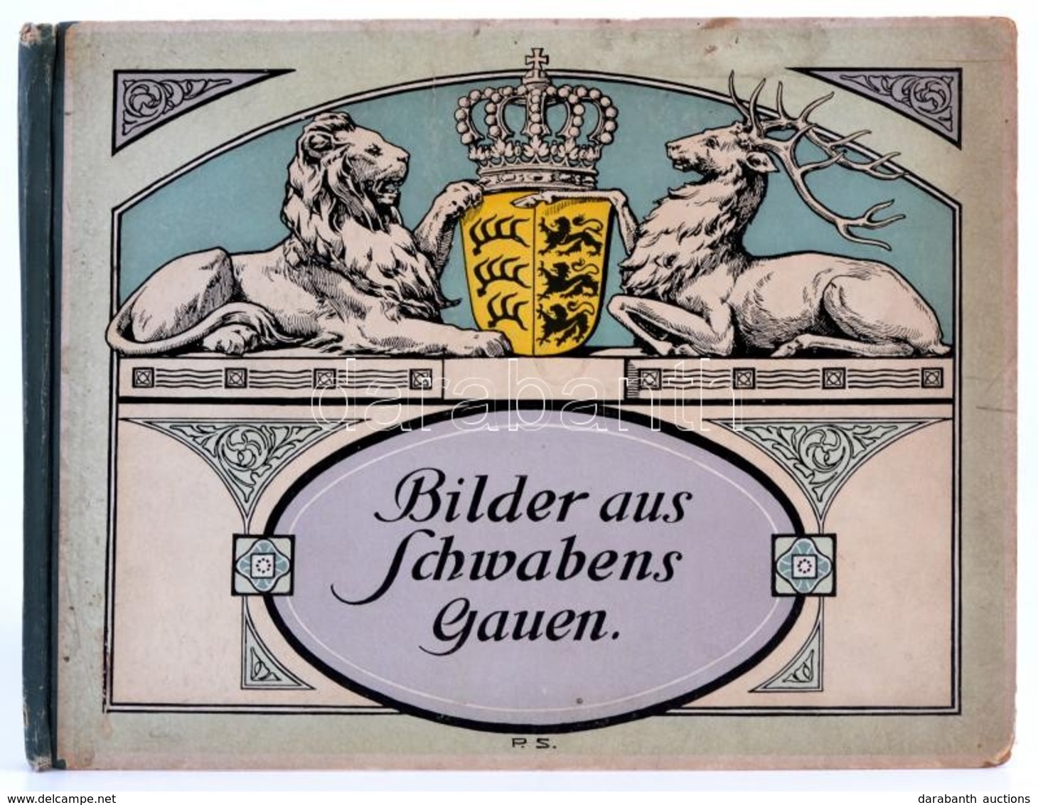 Breuninger, E(duard): Bilder Aus Schwaben Gauen. Stuttgart, 1909, Chr. Scheufele. Fekete-fehér Fotókkal. Kiadói Haránt A - Unclassified