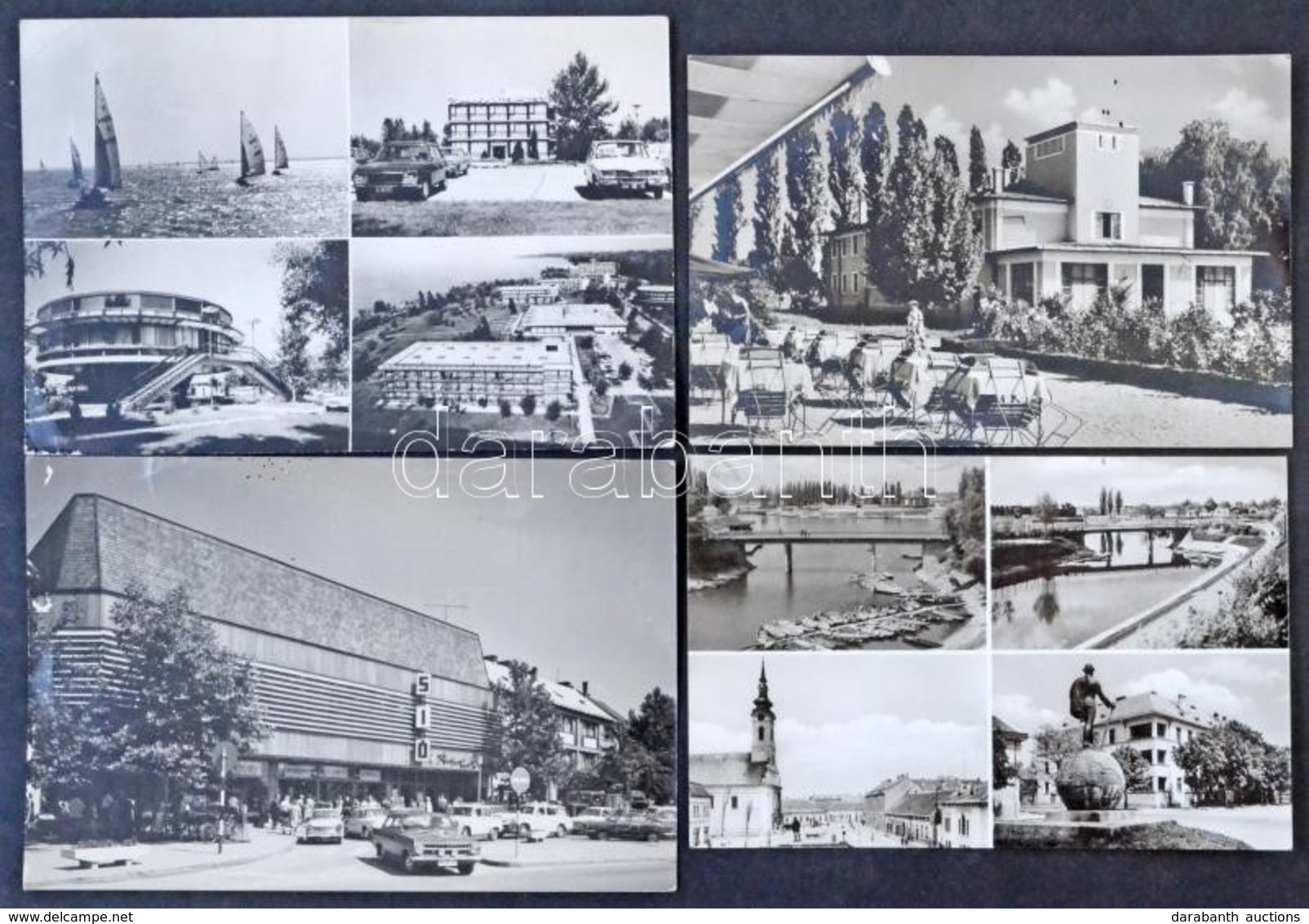 ** * Kb. 196 Db MODERN Főleg Magyar Városképes Lap / Cca. 196 Modern Mostly Hungarian Town-view Postcards - Unclassified