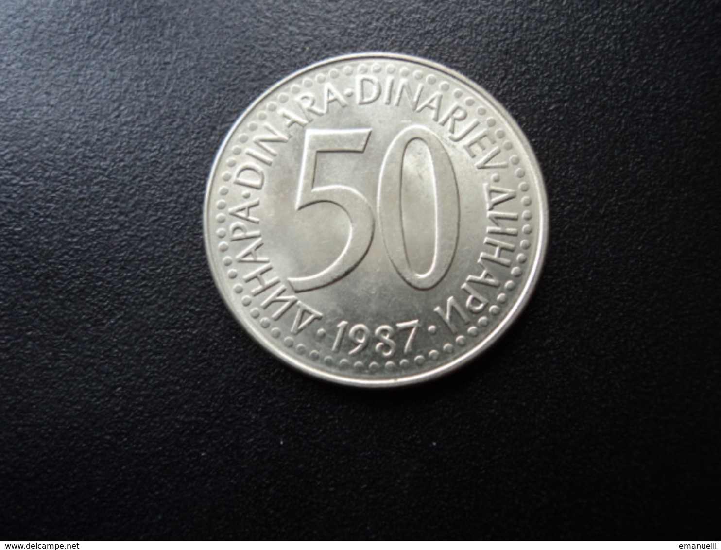 YOUGOSLAVIE : 50 DINARA   1987      KM 113      SUP+ - Yougoslavie