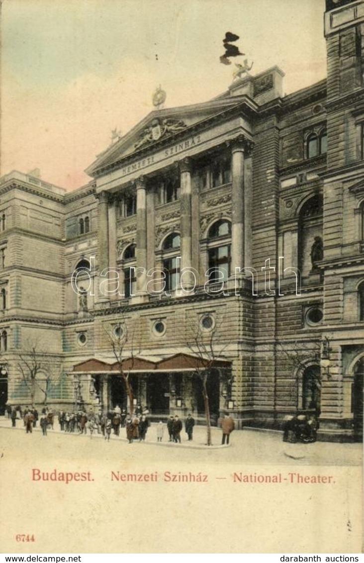 T2 1915 Budapest VIII. Nemzeti Színház - Unclassified