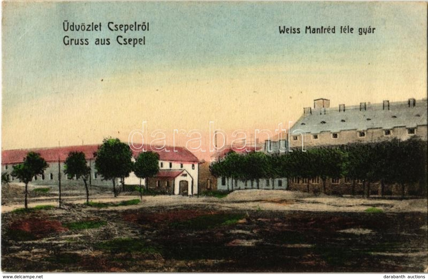 * T2/T3 1912 Budapest XXI. Csepel, Weiss Manfréd Féle Gyár - Unclassified