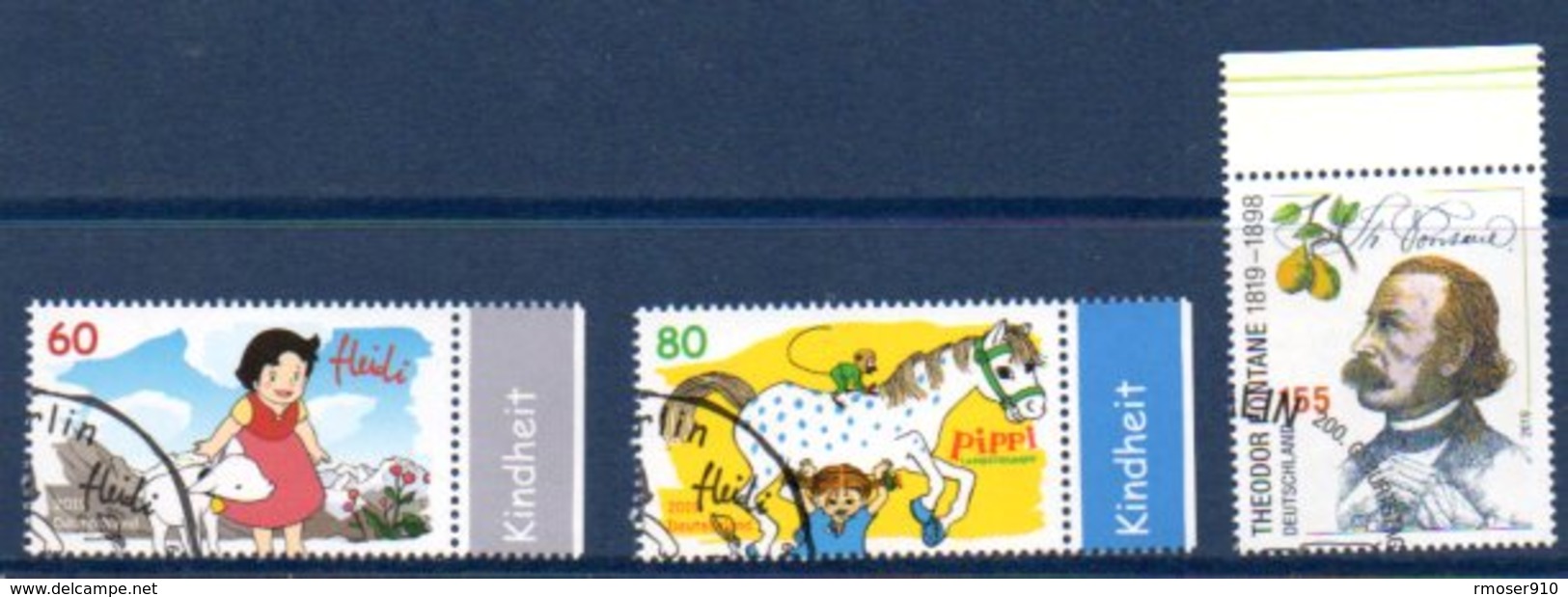 Deutschland Mi. 3506-08** "Ausgabe Dezember 2019 Komplett" ESST-teilgestempelt - Used Stamps