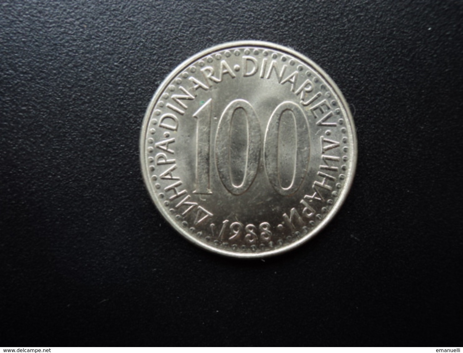 YOUGOSLAVIE : 100 DINARA   1988      KM 114      SUP+ - Yougoslavie