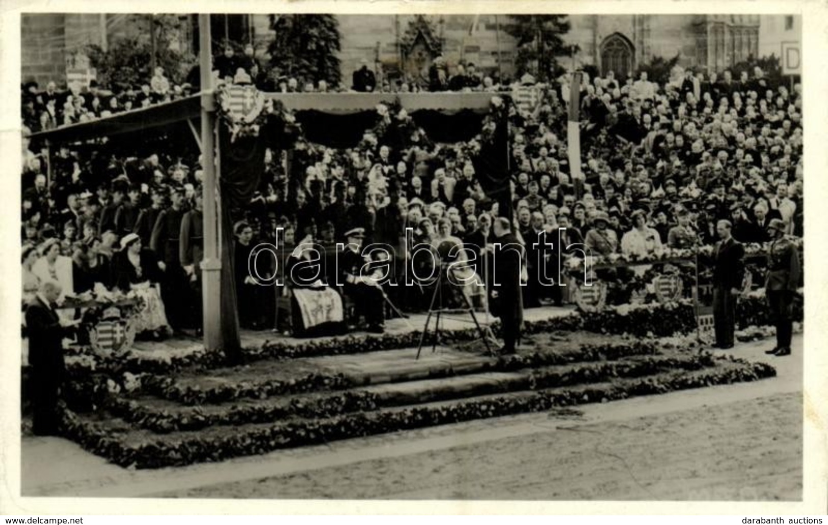 T2/T3 1940 Kolozsvár, Cluj; Bevonulás, Horthy Miklós, Purgly Magdolna / Entry Of The Hungarian Troops, Regent Horthy Wit - Ohne Zuordnung