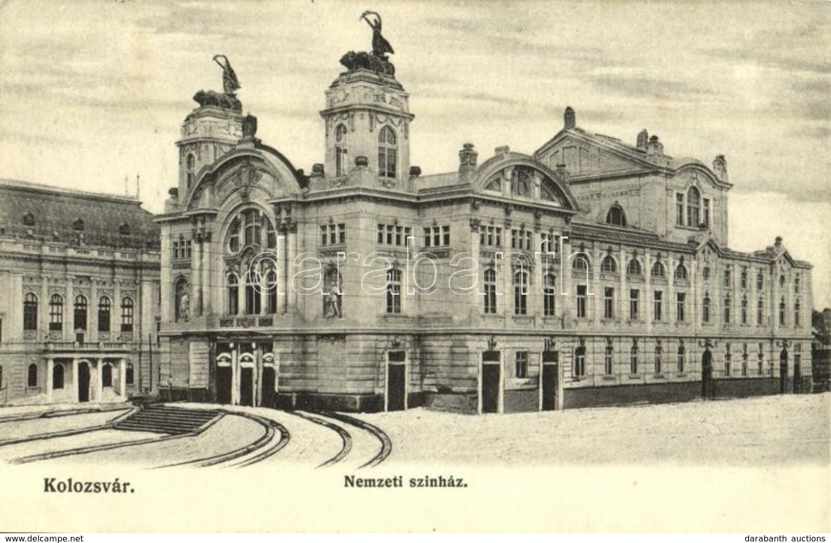 T2 1906 Kolozsvár, Cluj; Nemzeti Színház. Kiadja Schuster Emil / National Theatre - Ohne Zuordnung