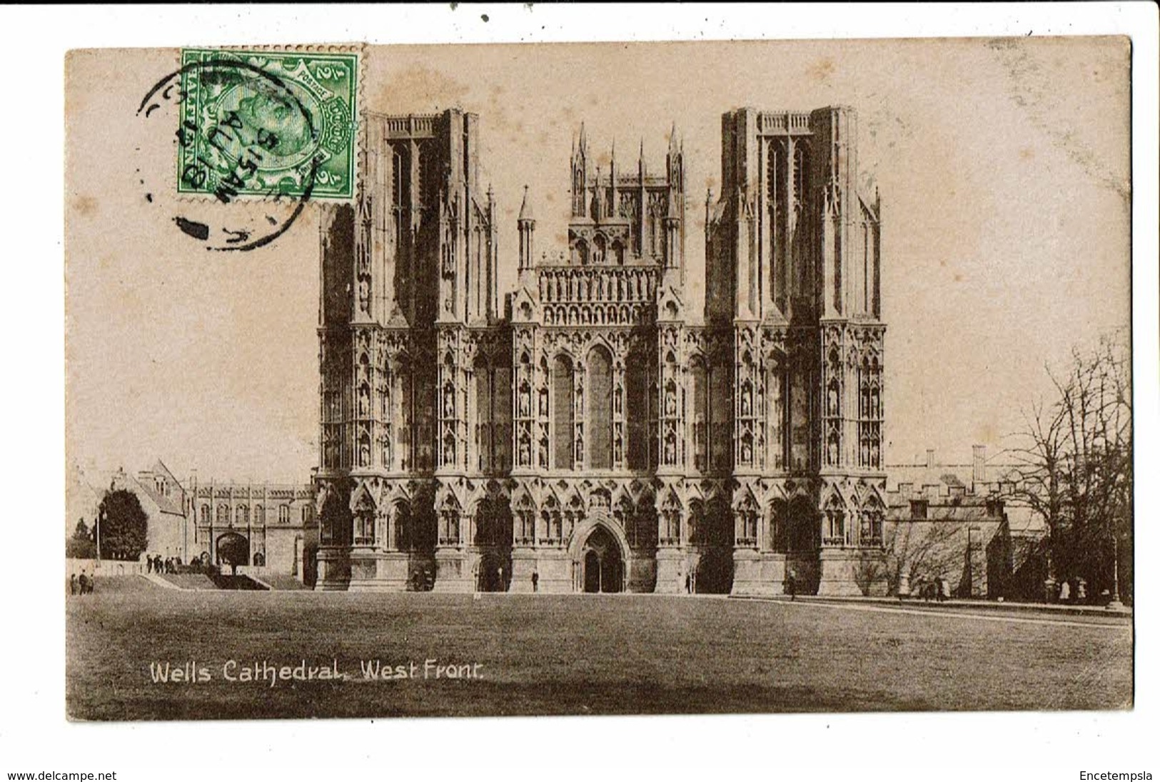 CPA-Carte Postale-Royaume Uni-Wells Cathedral - 1912 VM9636 - Wells