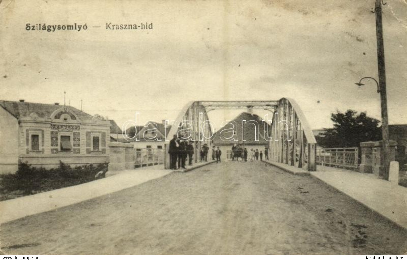 * T3/T4 Szilágysomlyó, Simleu Silvaniei; Kraszna Híd. Heimlich K. Kiadása / Crasna River Bridge (Rb) - Ohne Zuordnung