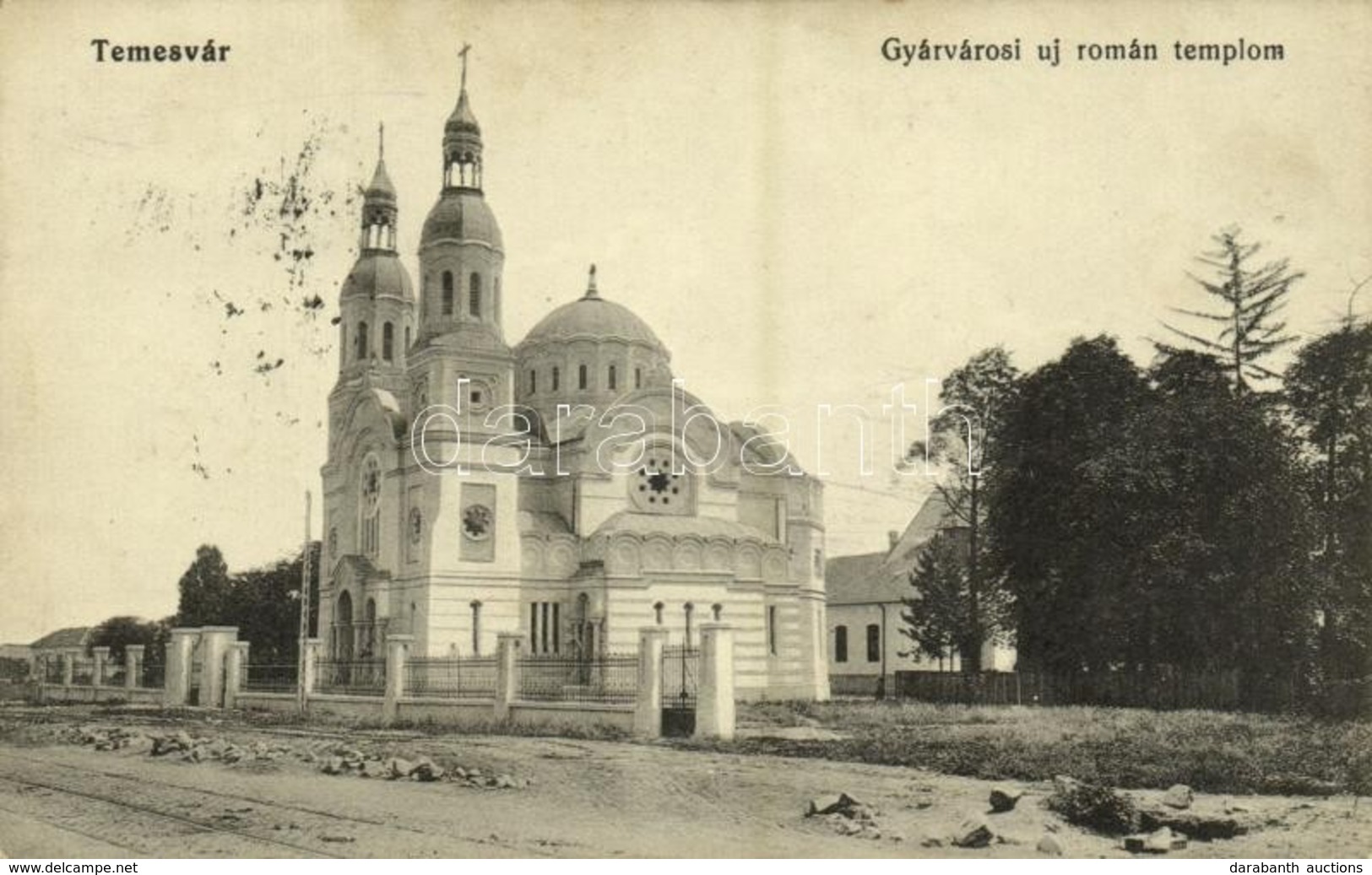 T2/T3 Temesvár, Timisoara; Gyárvárosi új Román Templom / Fabric, Romanian Orthodox Church - Unclassified