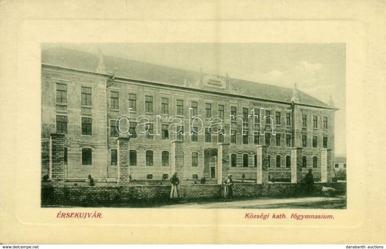 * T2 1911 Érsekújvár, Nové Zámky; Községi Katolikus Főgimnázium. W. L. Bp. 4479. / Catholic High School - Sonstige & Ohne Zuordnung