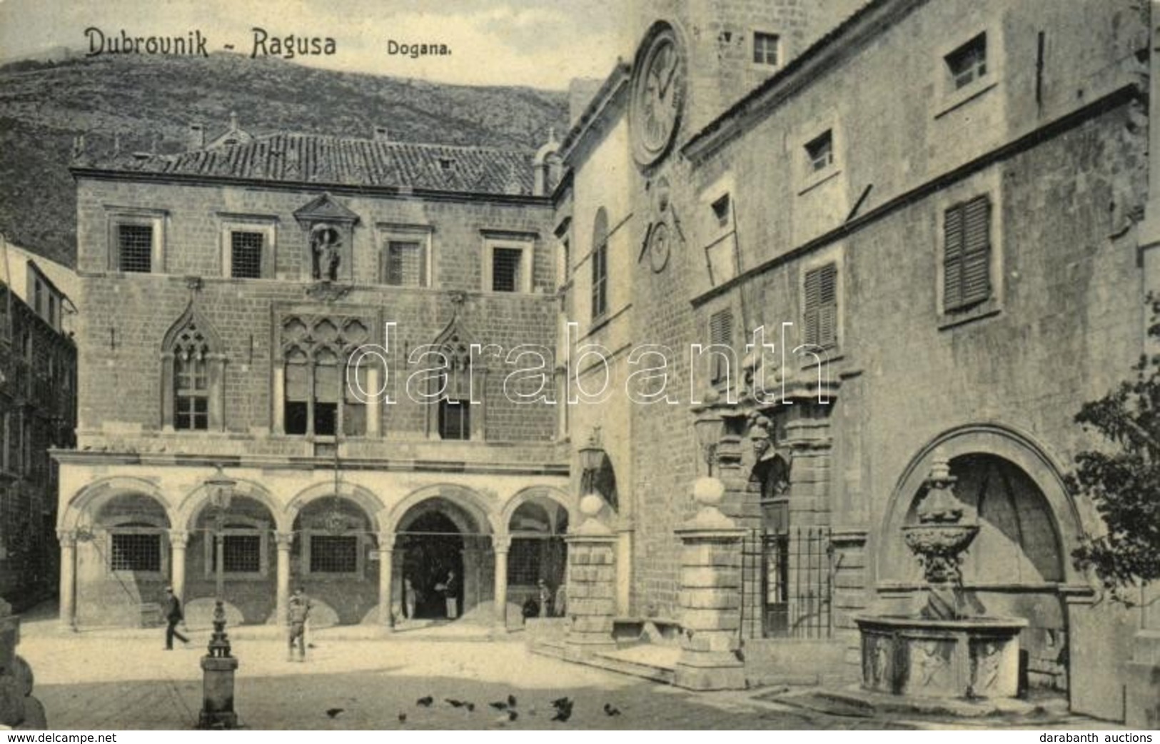 T2 1908 Dubrovnik, Ragusa; Dogana - Sonstige & Ohne Zuordnung