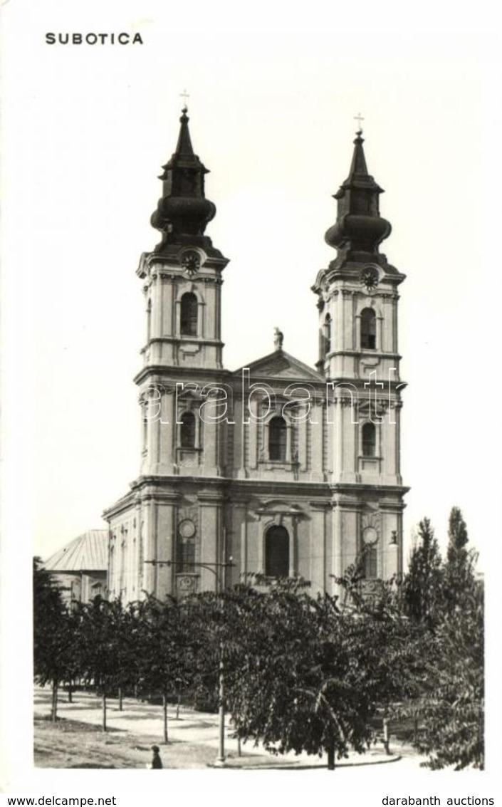 ** T1 Szabadka, Szent Teréz Templom / Church Photo - Unclassified