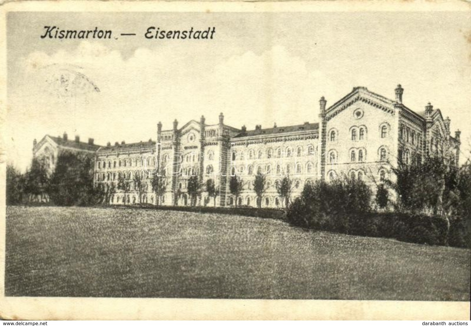 T2/T3 1921 Kismarton, Eisenstadt; Herceg Eszterházy Székvára / Castle / Residenzschloss Des Fürsten Eszterházy (EK) - Unclassified