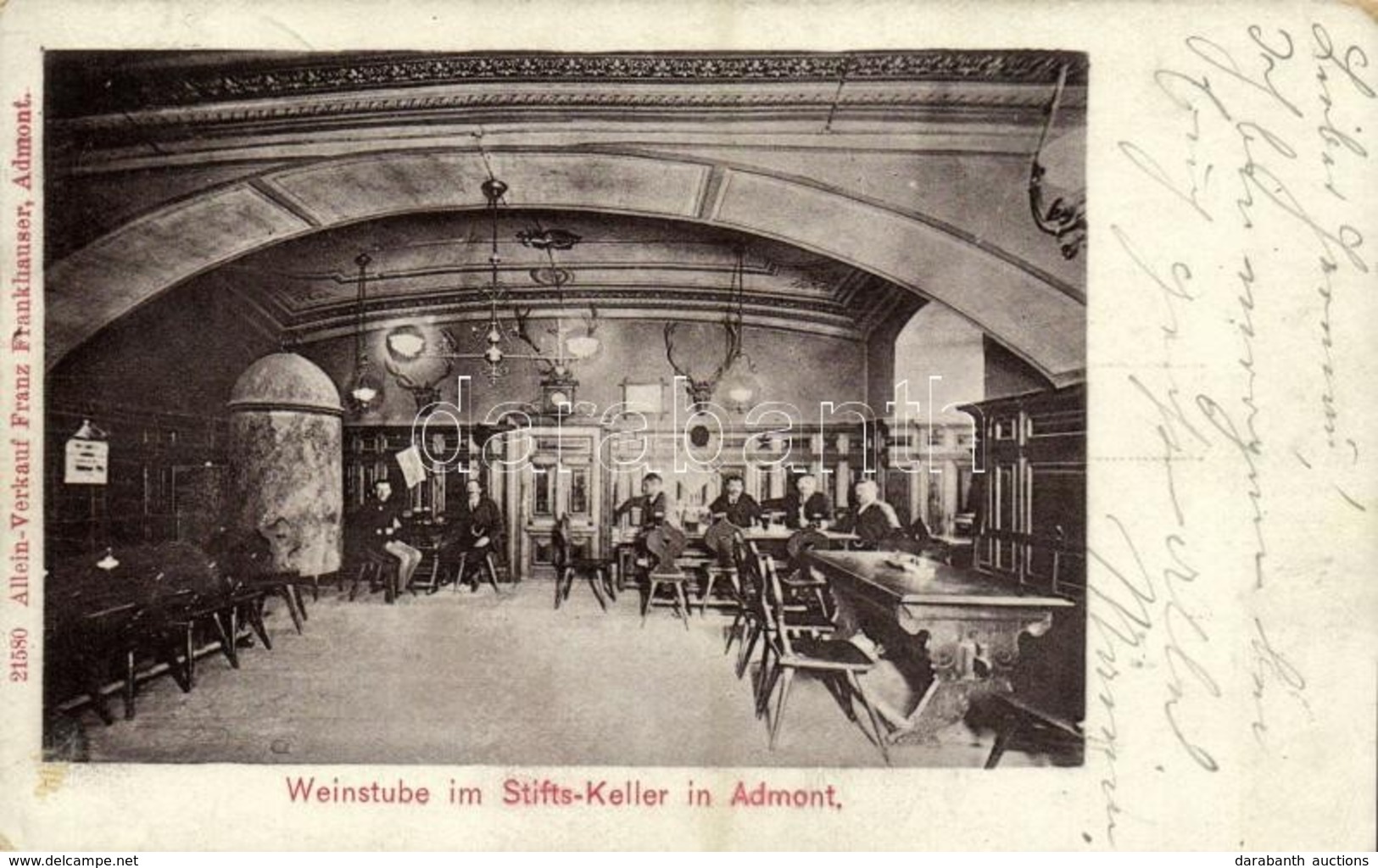 T2/T3 Admont, Weinstube Im Stifts-Keller / Restaurant Interior, Wine Hall (EK) - Other & Unclassified