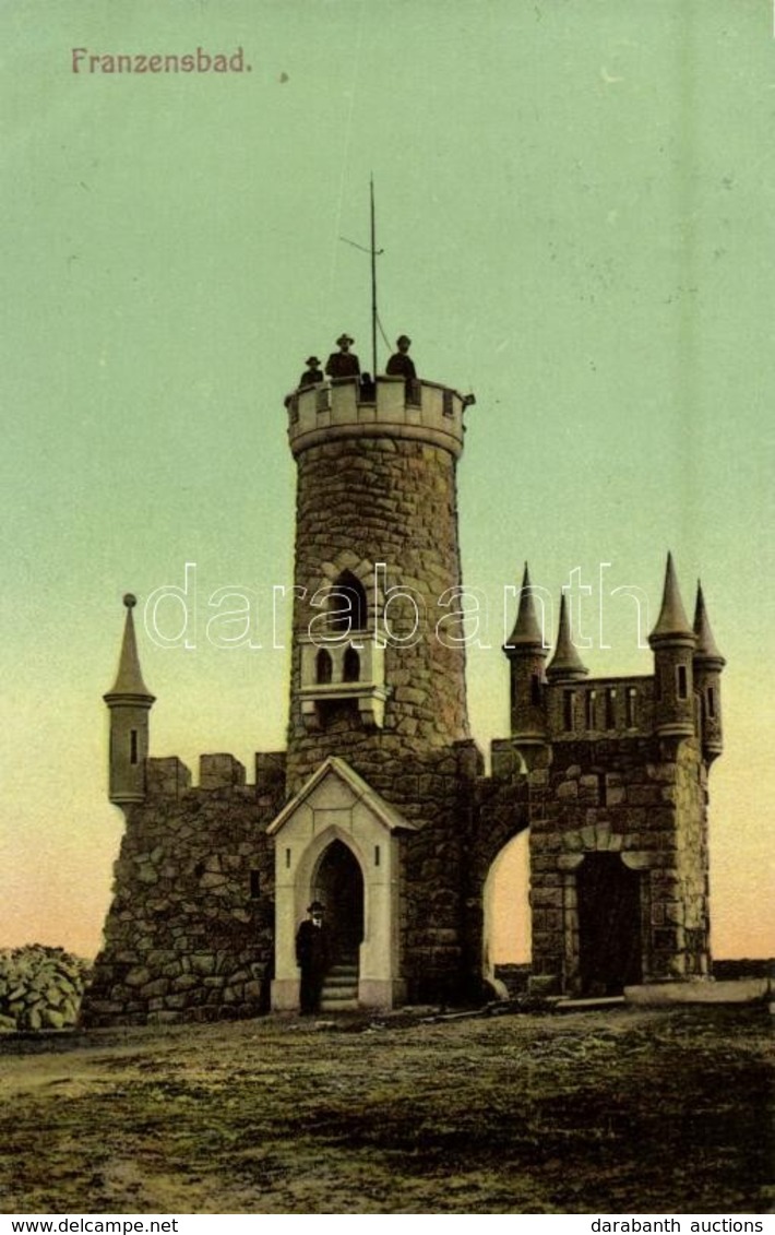 T2 Frantiskovy Lazne, Franzensbad; Salingburg Lookout Tower - Ohne Zuordnung