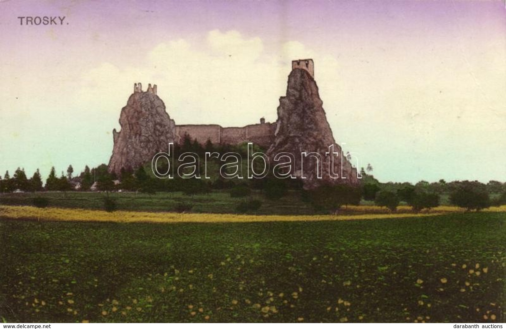 T2/T3 Hrubá Skála, Trosky; Schloss / Castle  (EB) - Ohne Zuordnung