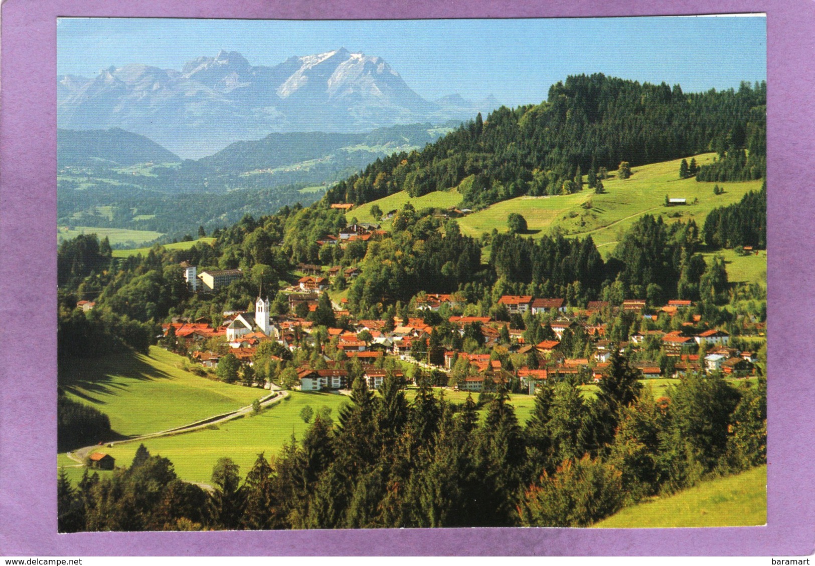 Schrothkurort Oberstaufen Im Allgäu 800 M Mit Altmann Und Säntis - Oberstaufen