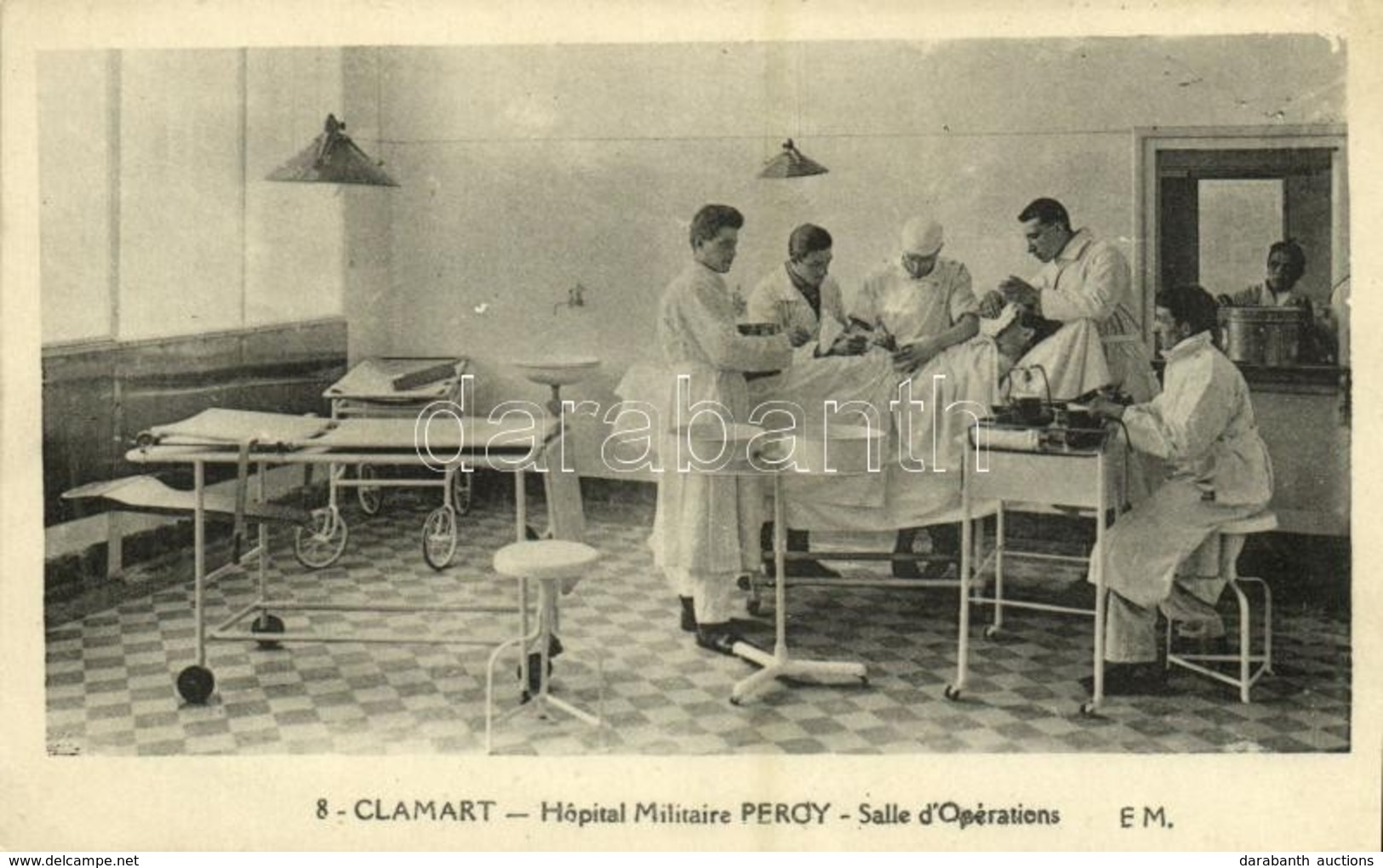* T2 Clamart, Hopital Militaire Percy, Salle D'Opérations / Military Hospital, Operating Room - Sonstige & Ohne Zuordnung