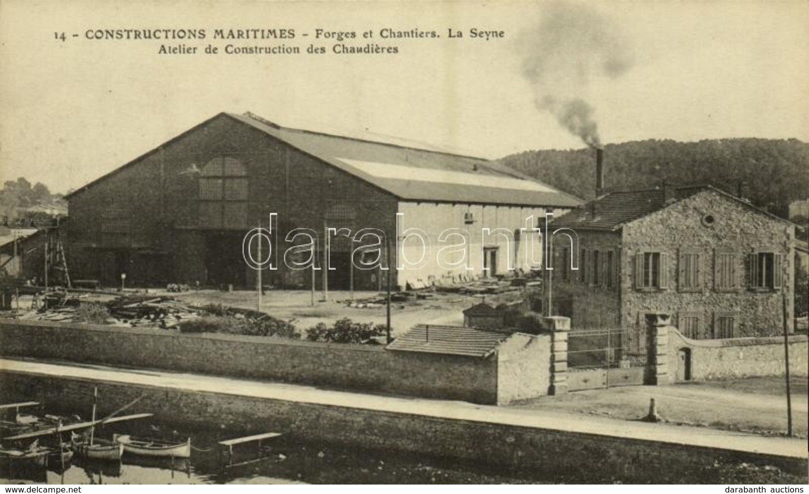 ** T1/T2 La Seyne-sur-Mer, Constructions Maritimes, Forges Et Chantiers, La Seyne Atelier De Construction Des Chaudieres - Other & Unclassified