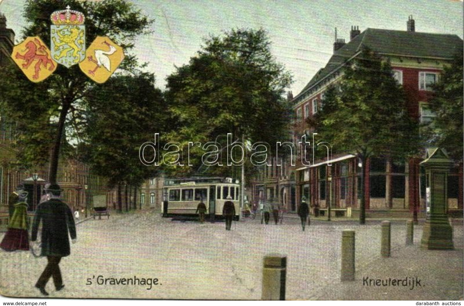 T2/T3 The Hague, Den Haag, 's-Gravenhage; Kneuterdijk / Square, Tram (EK) - Other & Unclassified