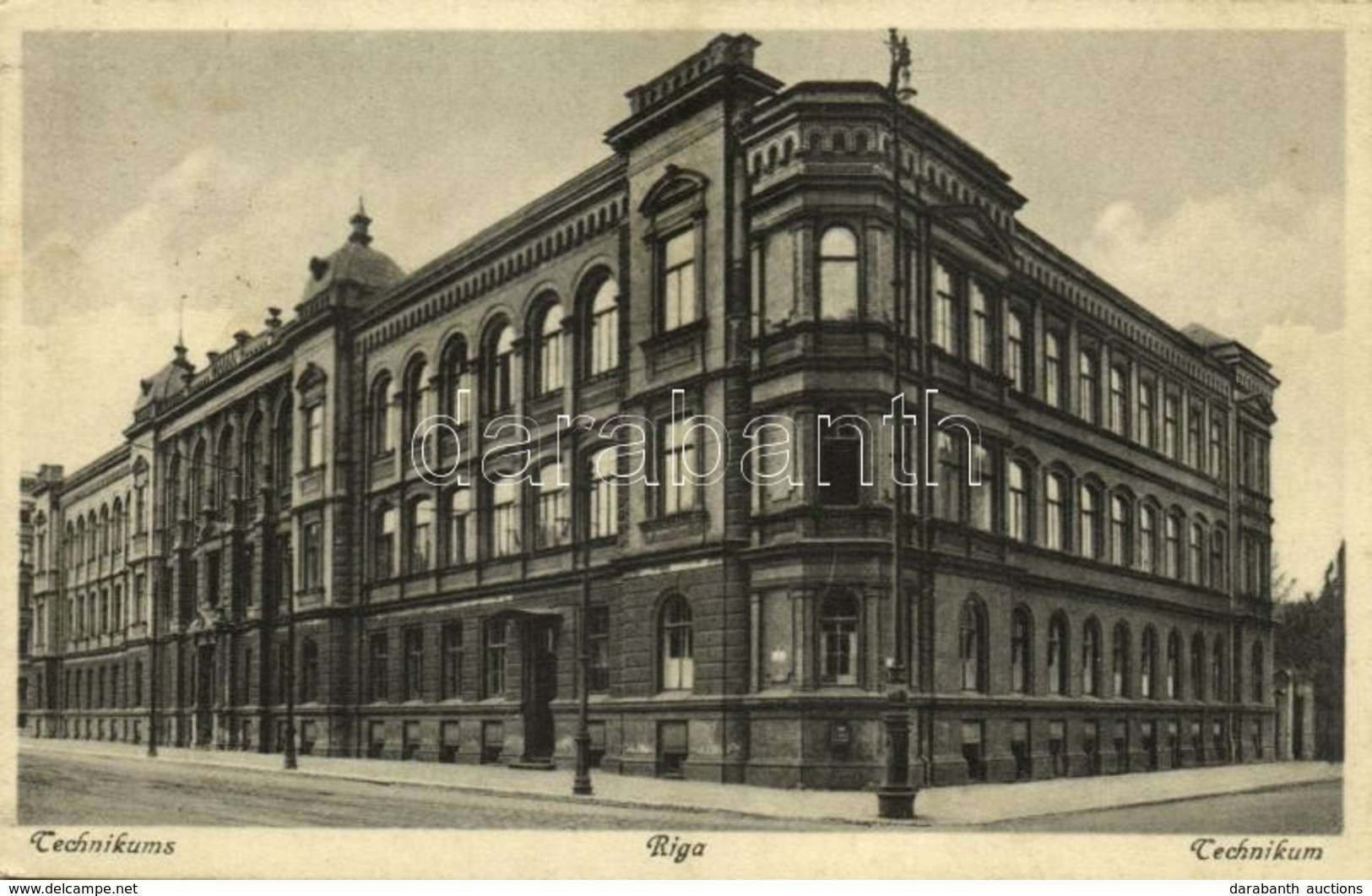 * T2 1932 Riga, Technikums / Technical School - Sonstige & Ohne Zuordnung