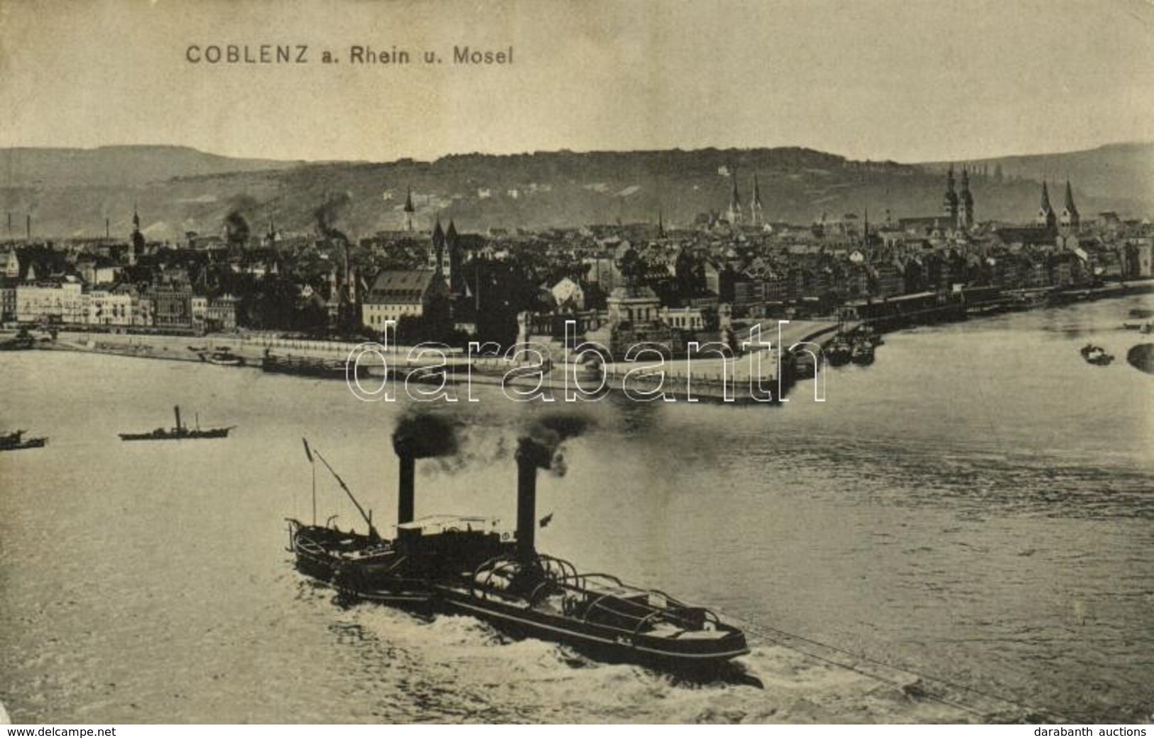 * T2/T3 Koblenz, Coblenz; Rhein Und Mosel / Steamship  (EK) - Unclassified