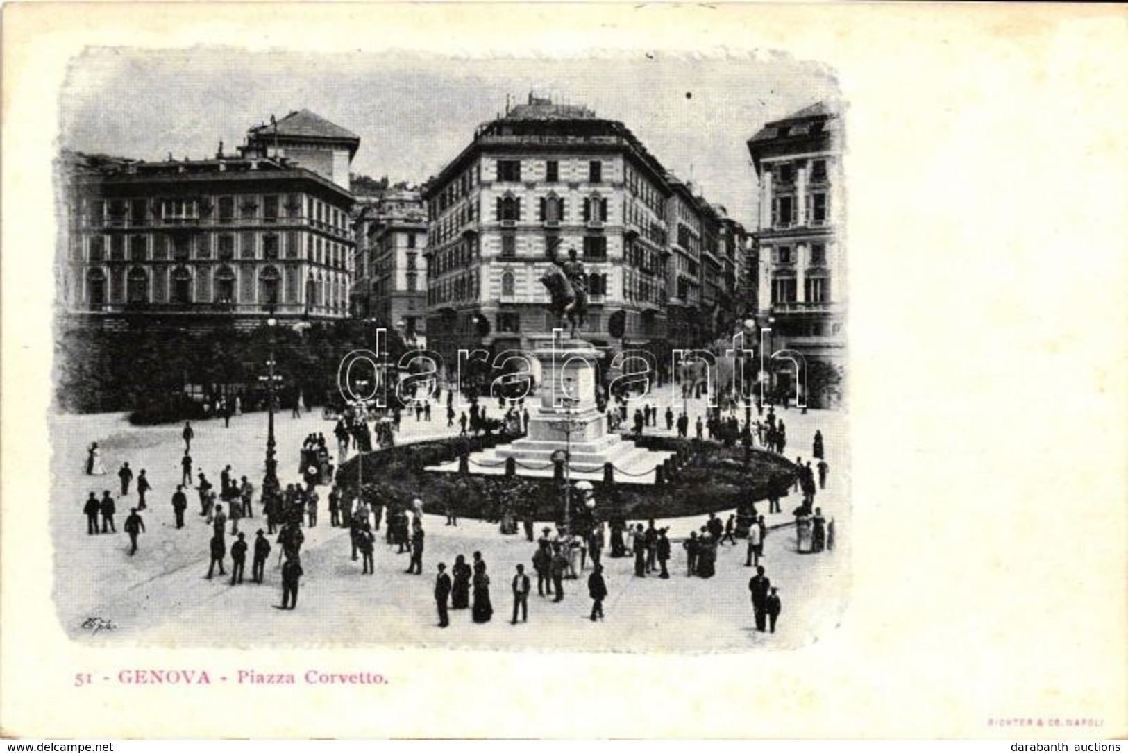 ** T1/T2 Genova, Piazza Corvetto / Square - Otros & Sin Clasificación