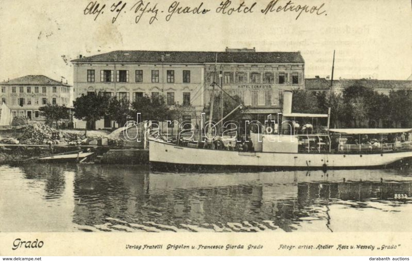 T2 Grado, Hotel Cerf D'Or, Port, Steamship - Other & Unclassified