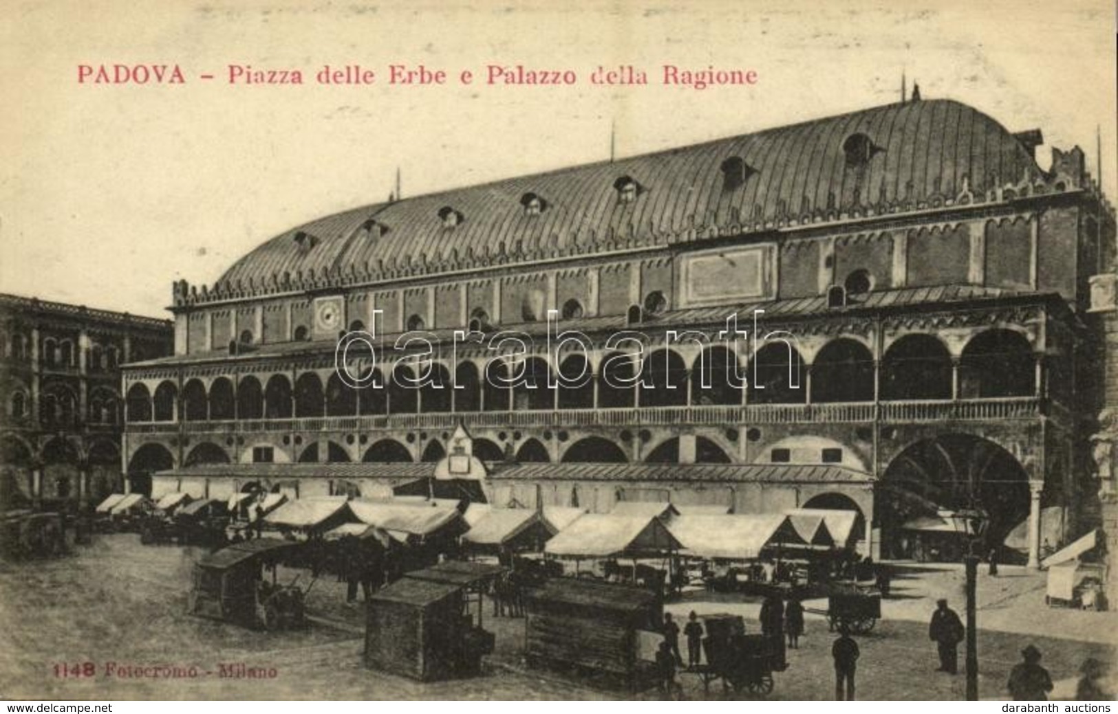 ** T1 Padova, Piazza Delle Erbe E Palazzo Della Ragione / Market With Palace - Other & Unclassified