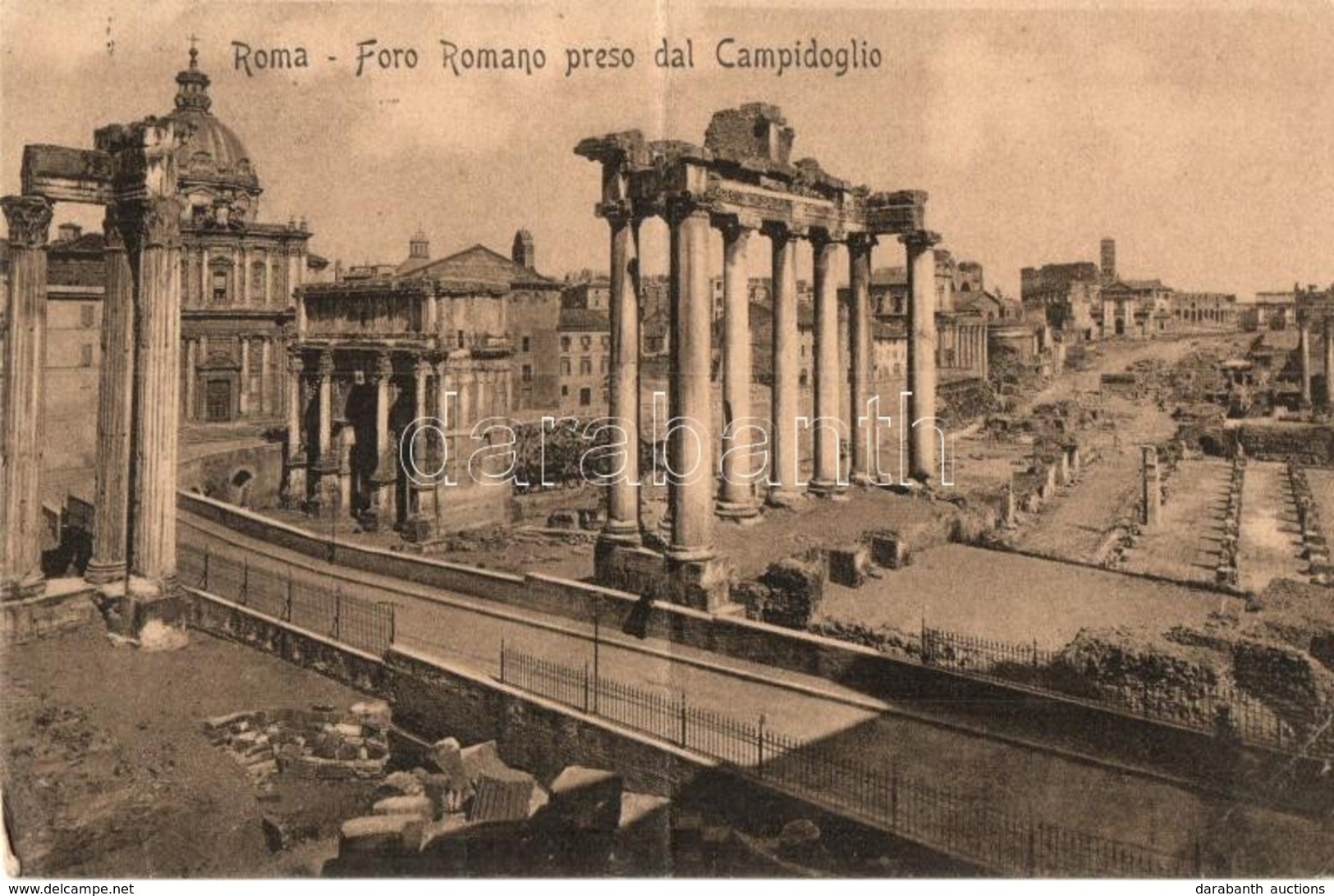 T4 Rome, Roma; Foro Romano Preso Dal Campidoglio (fa) - Other & Unclassified