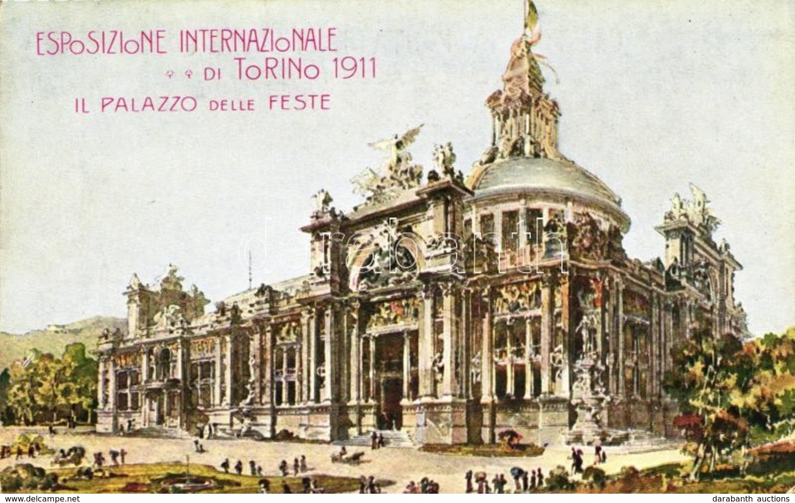 ** T2 1911 Torino, Esposizione Internazionale; Il Palazzo Delle Feste / International Expoisition - Otros & Sin Clasificación