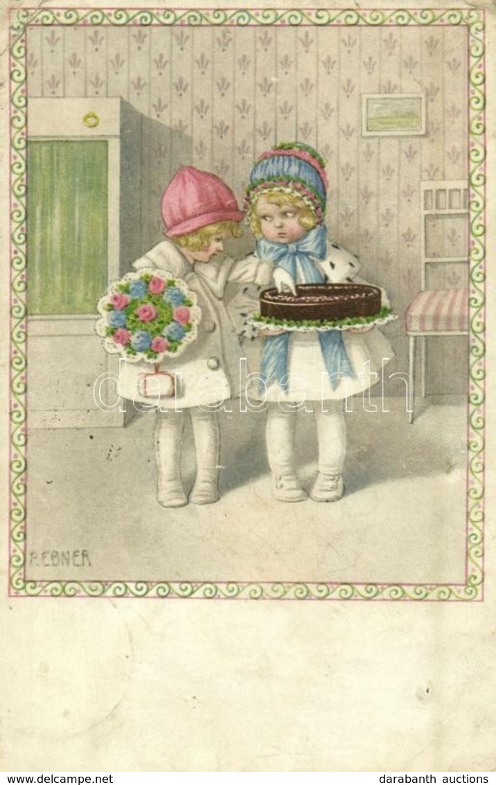 T2/T3 Children Art Postcard. M. M. Nr. 1269.  S: Pauli Ebner (EK) - Ohne Zuordnung