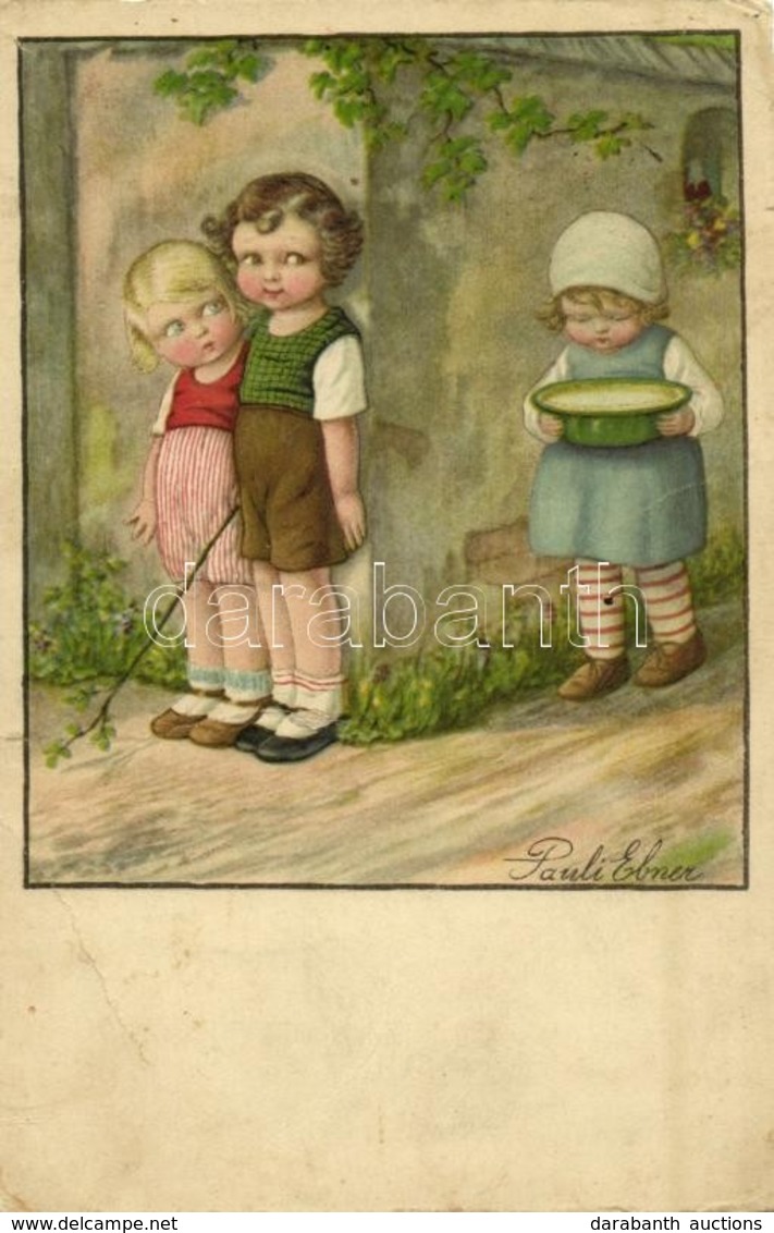 T3 Children Art Postcard. AR. No. 2471.  S: Pauli Ebner (EB) - Unclassified