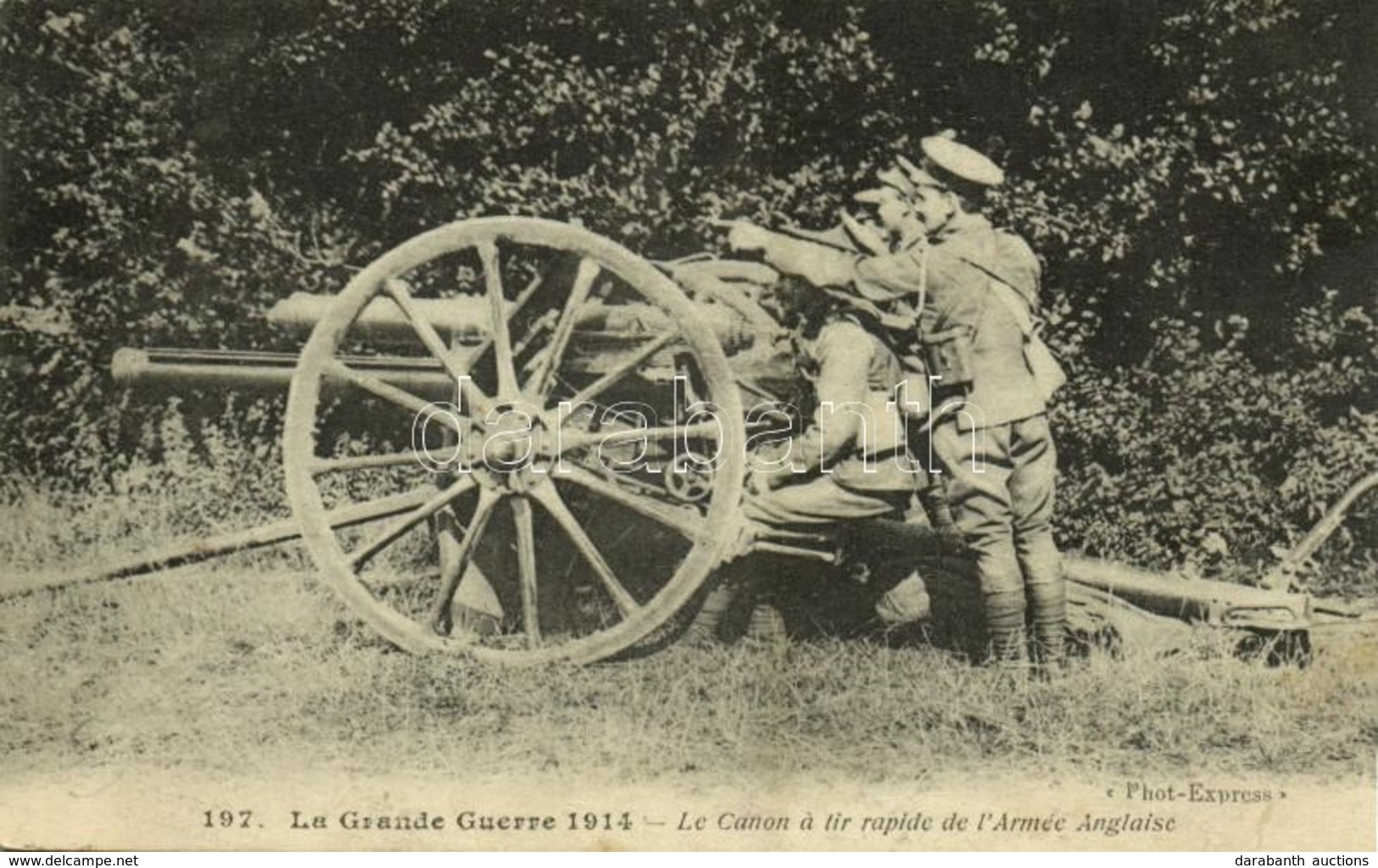 * T2/T3 1915 La Grande Guerre, Le Canon A Tir Rapide De L'Armée Anglaise / WWI British Military, Artillery, Rapid Fire ( - Unclassified