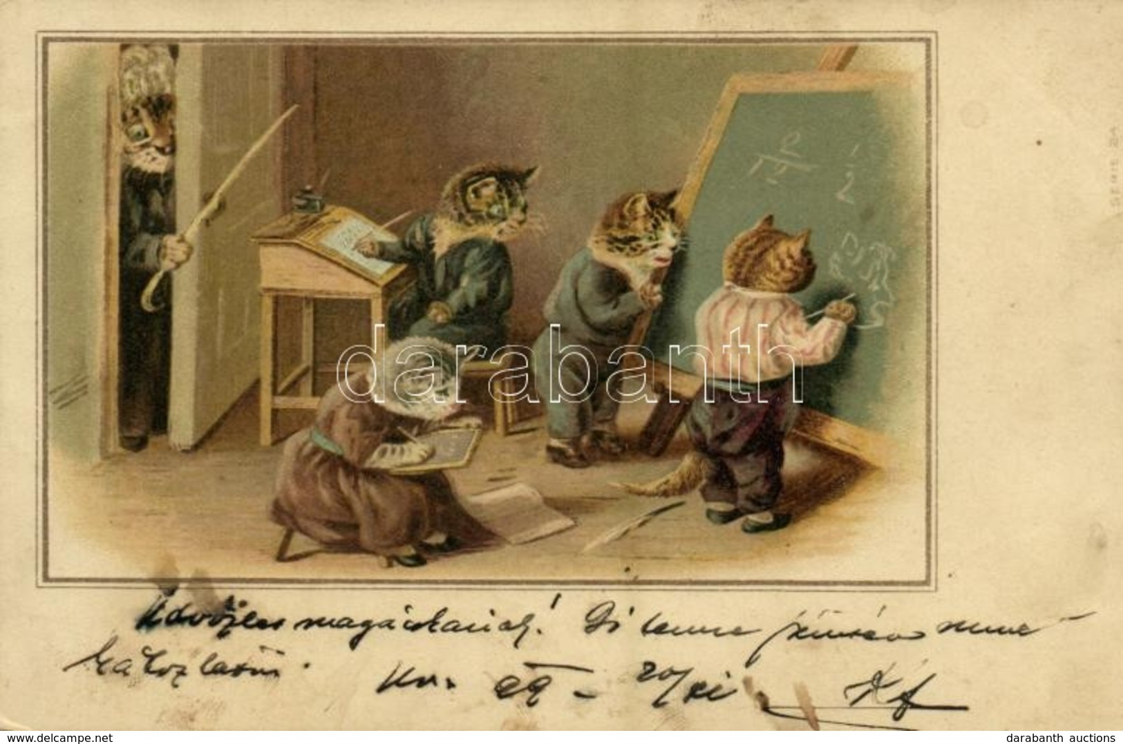 * T2 Cat School. Litho - Ohne Zuordnung