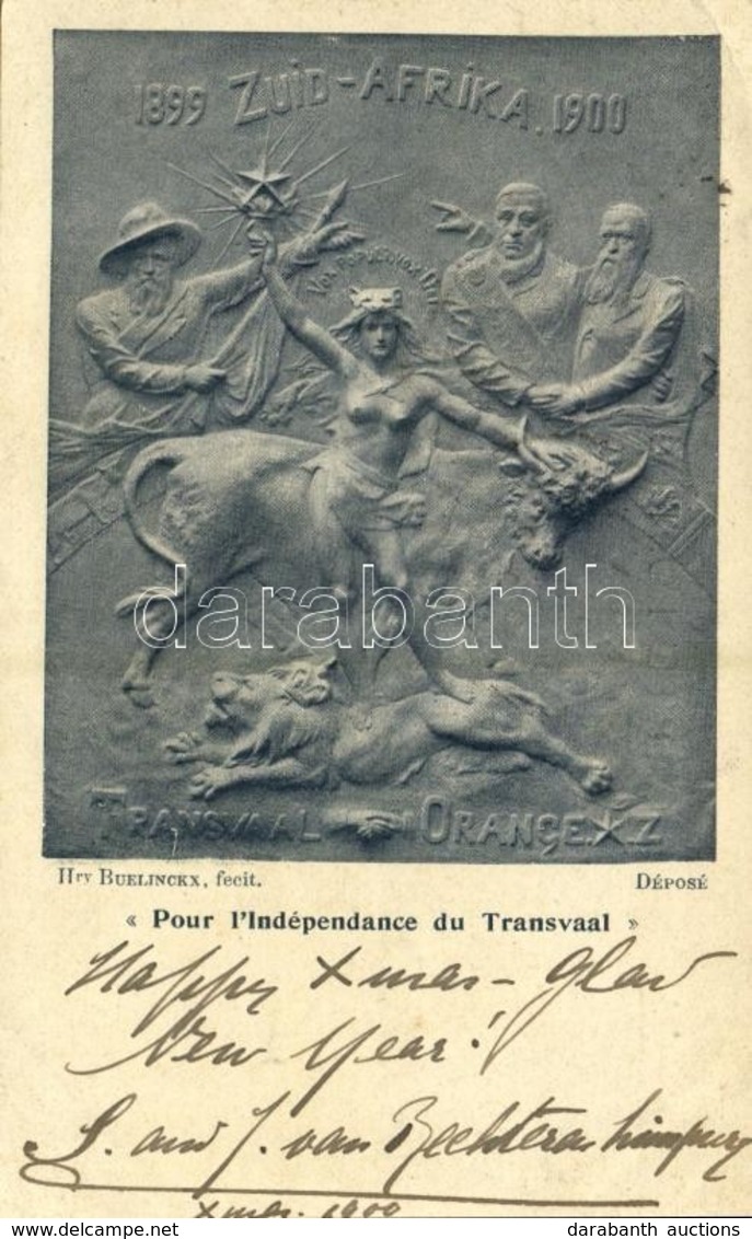 T2/T3 1900 Pour L'Indépendance Du Transvaal / For The Independence Of Transvaal, Propaganda (EK) - Unclassified