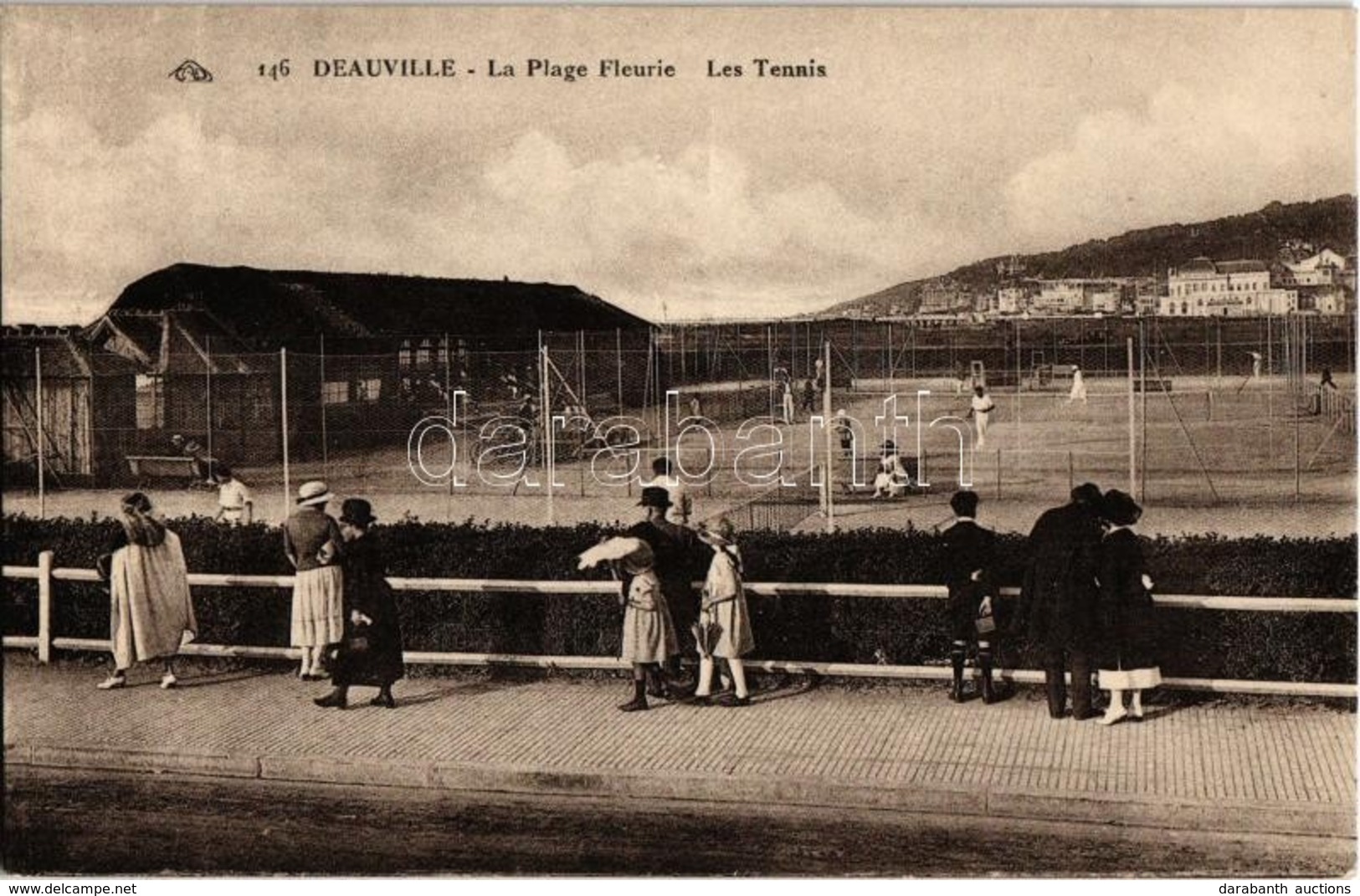 ** T2 Deauville, La Plage Fleurie, Les Tennis / Tennis Players On The Tennis Court - Sin Clasificación