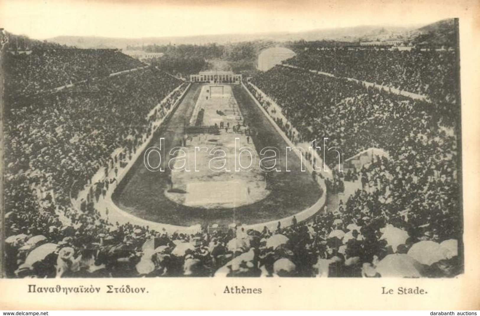 * Athén, Athens; Olimpiai Stadion 1929-ben és 1907-ben / Olympic Stadium In 1907 And 1929 - Sin Clasificación