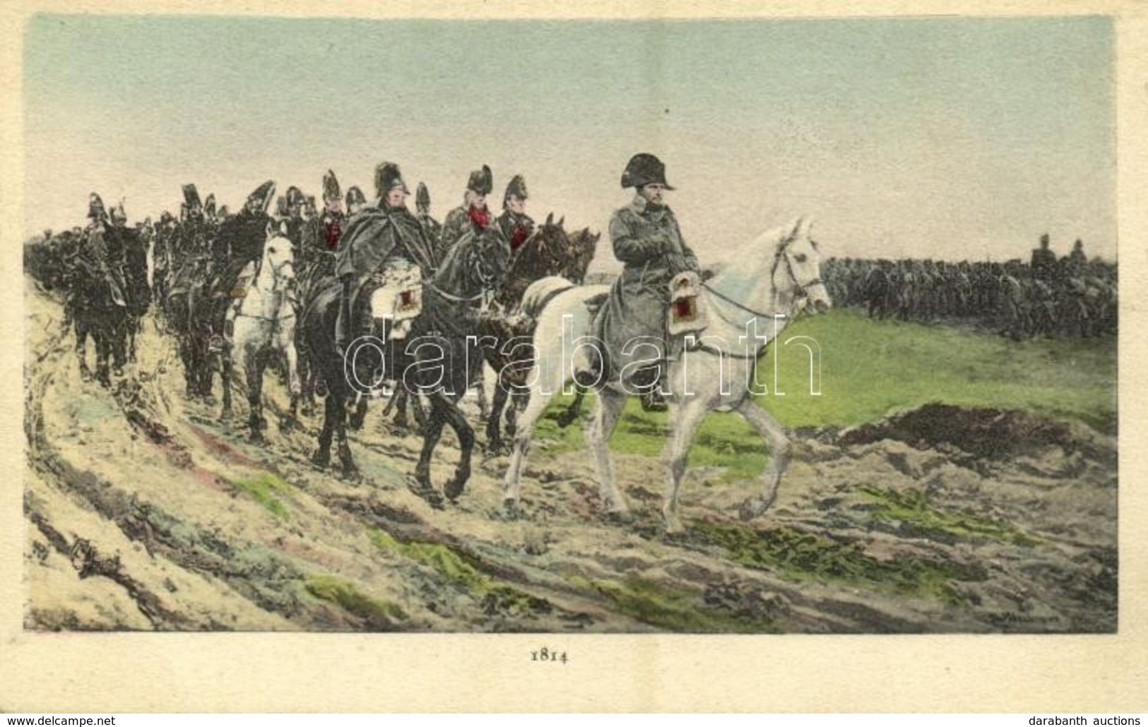 ** T1/T2 Napoleon Leading His Troops In 1814 - Unclassified