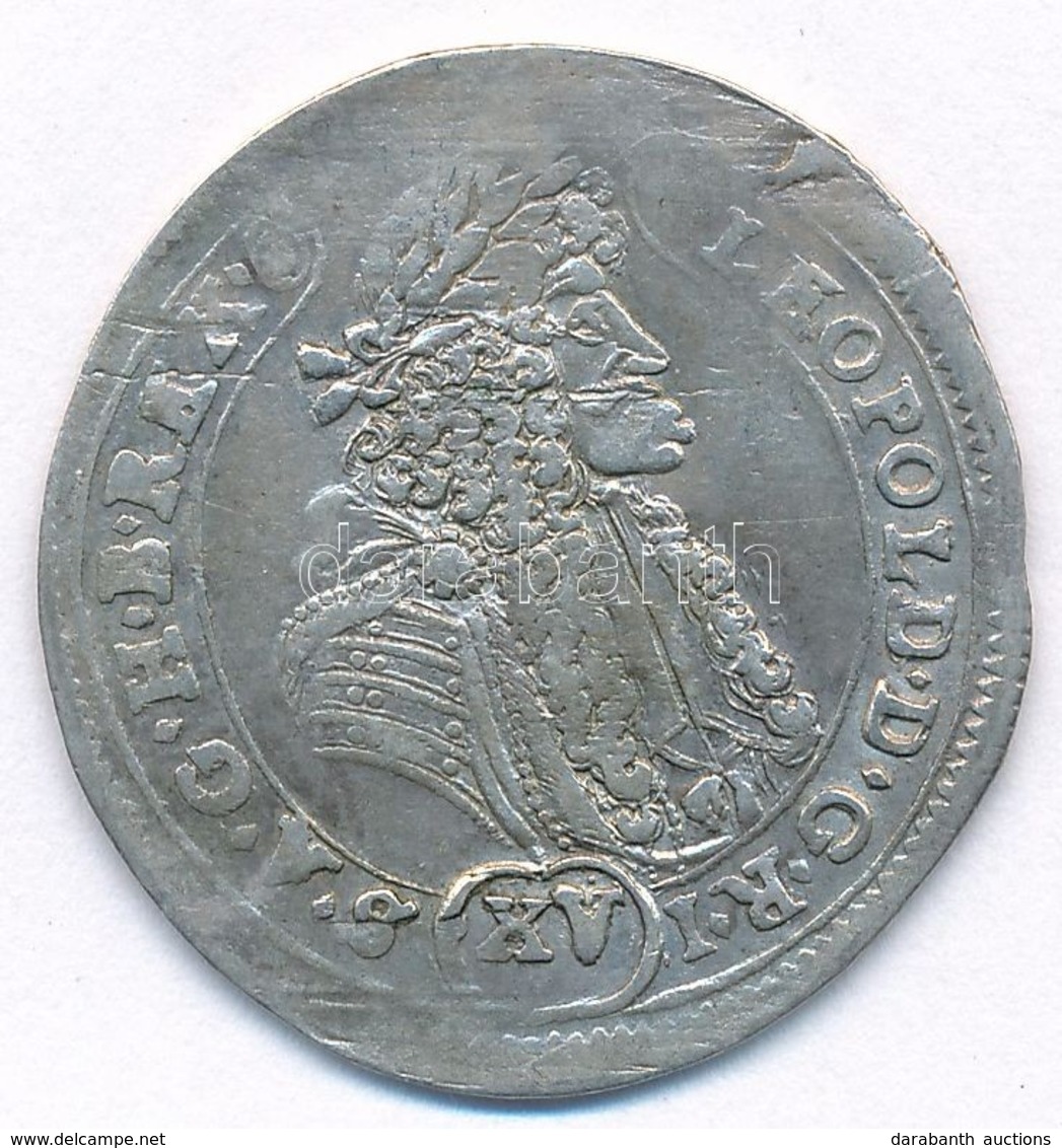 1690K-B 15kr Ag 'I. Lipót' Körmöcbánya (6,3g) T:2-
Hungary 1690K-B 15 Kreuzer Ag 'Leopold I' Kremnitz (6,3g) C:VF 
Huszá - Ohne Zuordnung