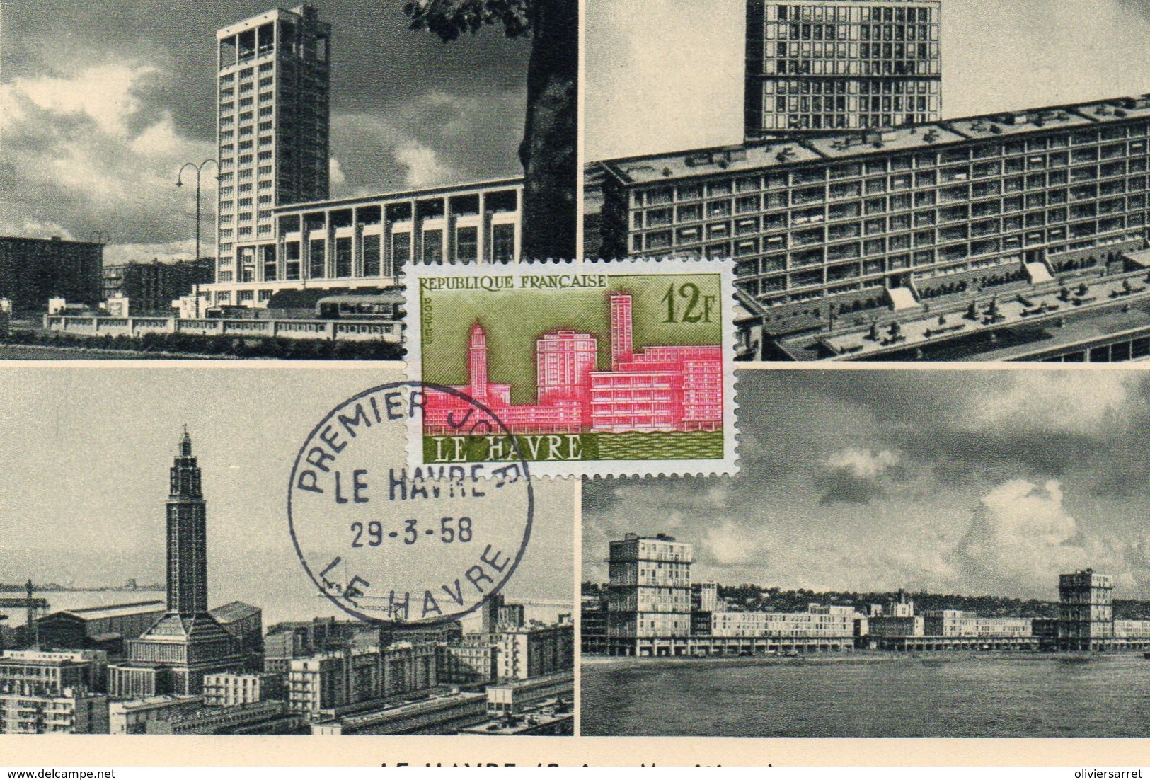 1958  Le Havre - 1950-1959