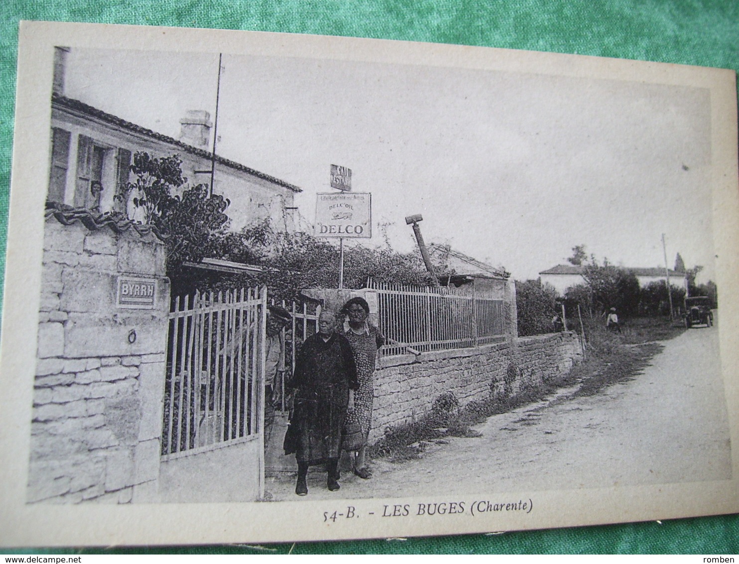 TRÈS RARE - CARTE POSTALE - LES BUGES - CHARENTE (16200 - STE - SAINTE SÉVÈRE - (animée) - Autres & Non Classés