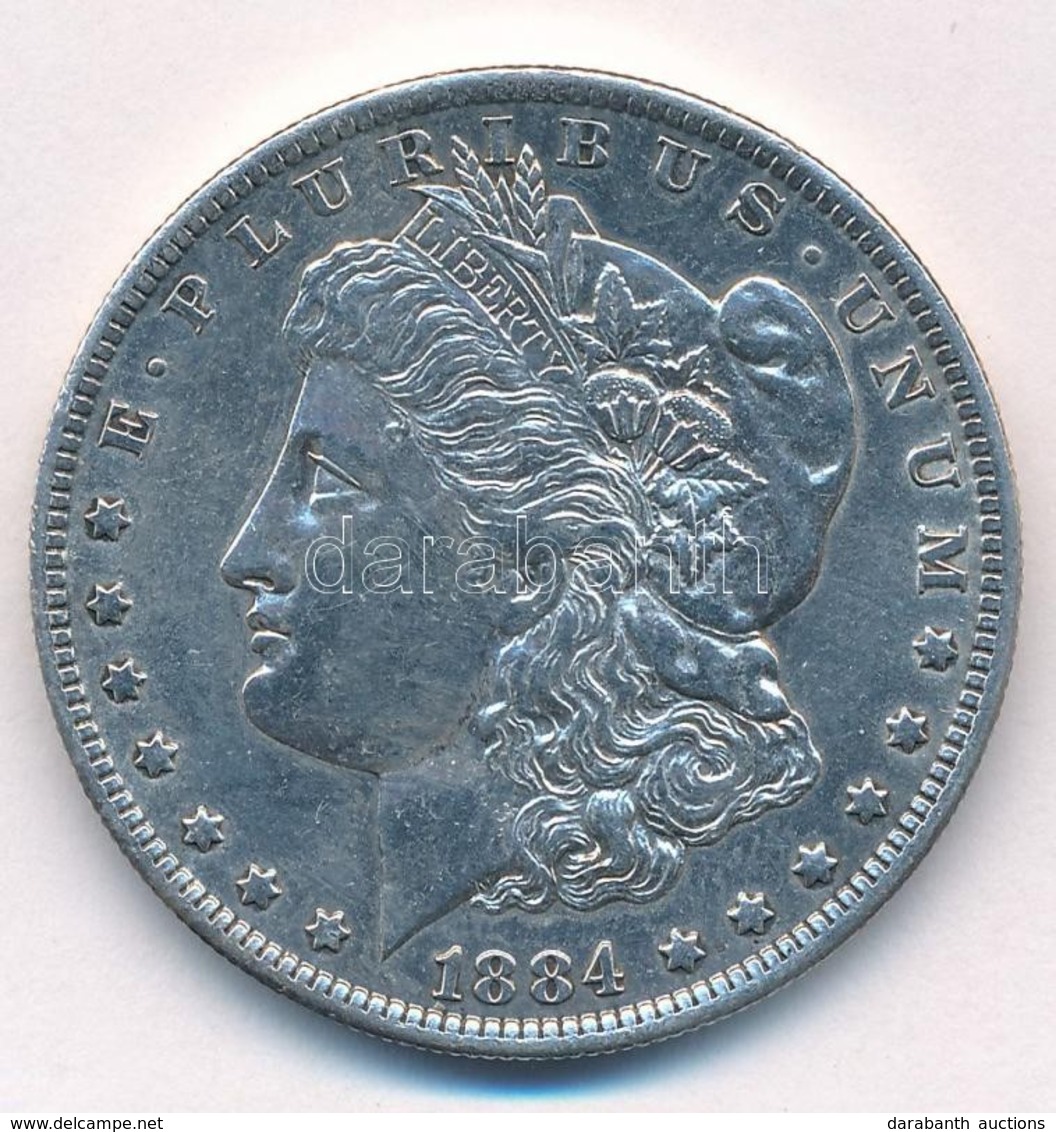 Amerikai Egyesült Államok 1884O 1$ Ag 'Morgan' T:1-,2
USA 1884O 1 Dollar Ag 'Morgan' C:AU,XF - Ohne Zuordnung