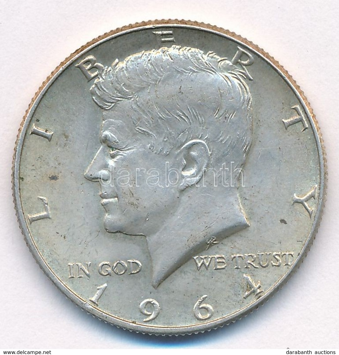 Amerikai Egyesült Államok 1964. 1/2$ Ag 'Kennedy' T:1-,2 USA 1964. 1/2 Dollar Ag 'Kennedy' C:AU,XF Krause KM#202 - Unclassified