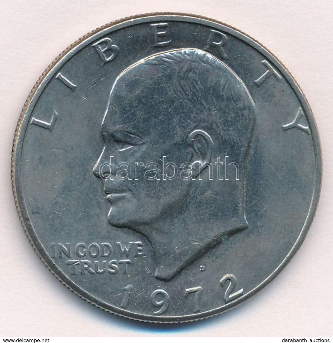 Amerikai Egyesült Államok 1972D 1$ Cu-Ni 'Eisenhower' T:2
USA 1972D 1 Dollar Cu-Ni 'Eisenhower' C:XF
Krause KM#203a - Unclassified